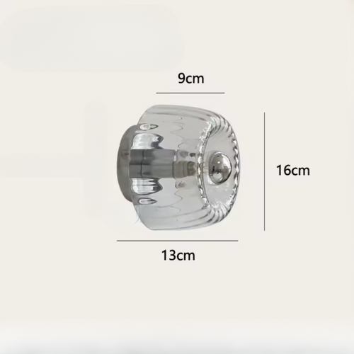 Majlis – Glass Sunburst Wall Light Bauhaus Furniture