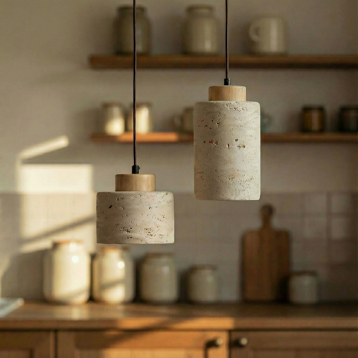 Vidar - Modern Stone Pendant Light Fixture