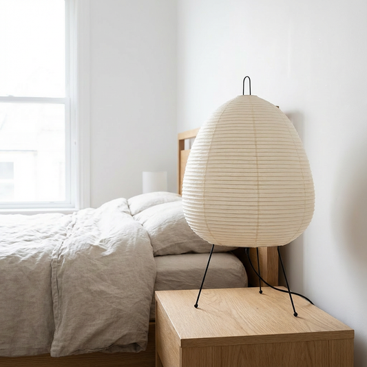Aila – Wabi-Sabi Rice Paper LED Table Lamp