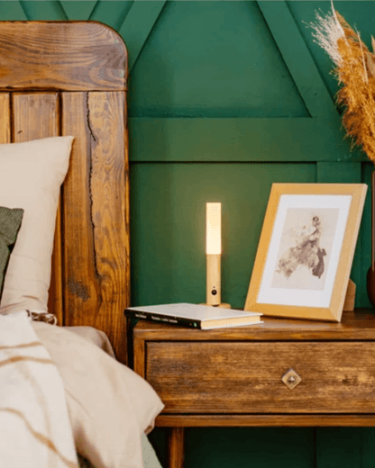 Arne - Rechargeable Wooden Sconce