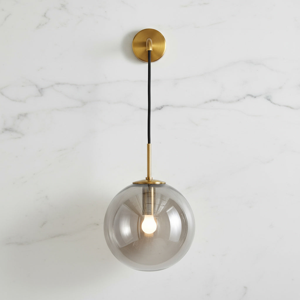 Olivia - Modern Glass Wall Sconces