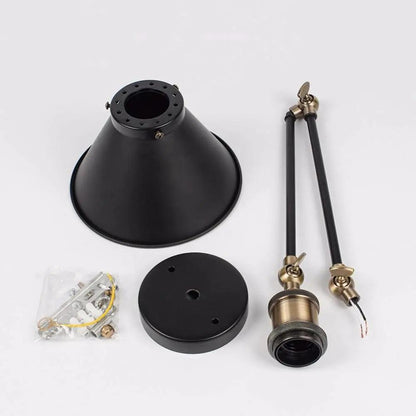 Alaine - Industrial Plug In Wall Sconce