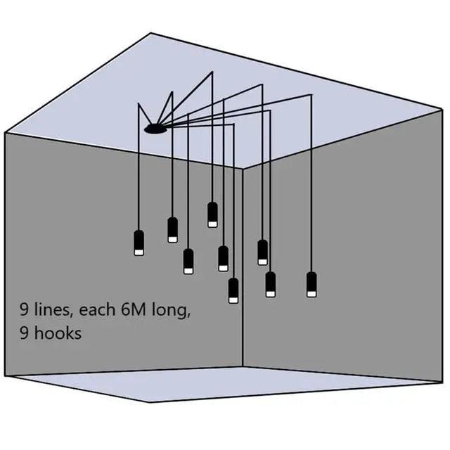 Avila - Plug-In Hanging Lights For Bedroom