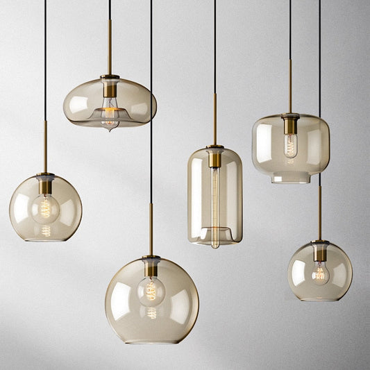 Millay - Glass Pendant Lights