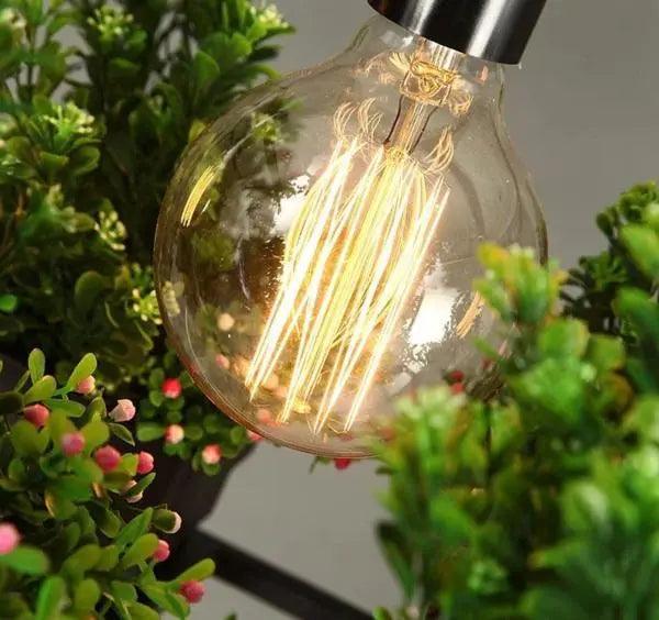 Hemma -  Iron Garden Planter Light Chandelier