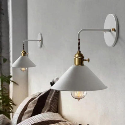 Leea - Vintage Plated Wall Lamp
