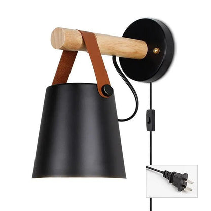 Marit - Nordic Wooden Wall Lights for Bedroom