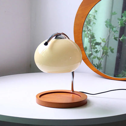 Gry - Vintage Glass Table Lamp Candle Warmer Lamp Bauhaus Furniture