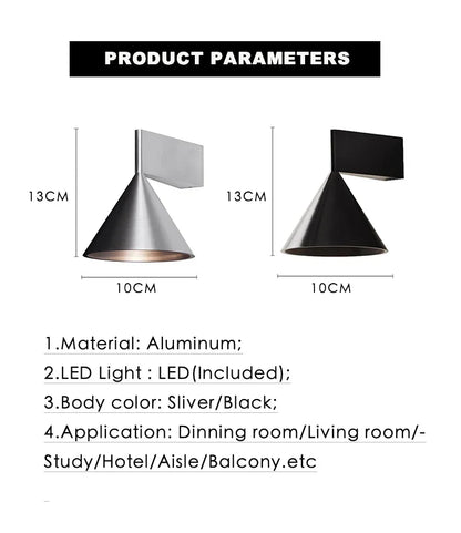 Siv – Modern Wall Mounted Spotlight in Nordic Style