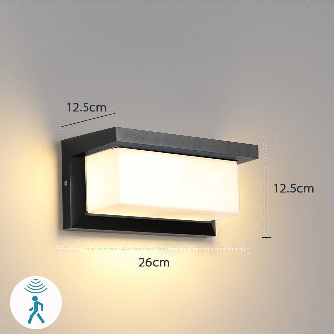 Arvid - Motion Activated Light LED Porch Light Commercial Led Outdoor Lighting