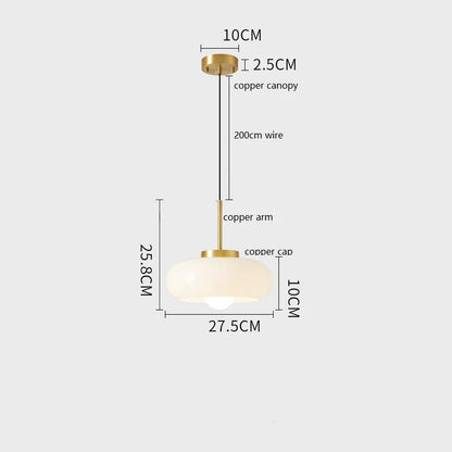 Jonna - Copper Pendant Light Fixtures Bauhaus Lighting