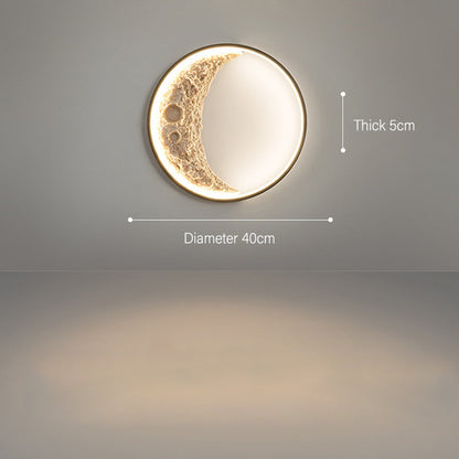 Hampus - Half Moon Modern LED Wall Lamp
