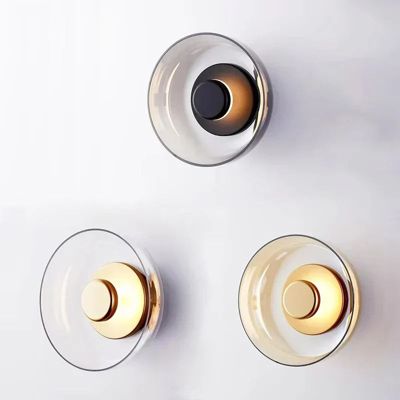 Svala - Modern Glass LED Wall Light