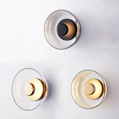 Svala - Modern Glass LED Wall Light