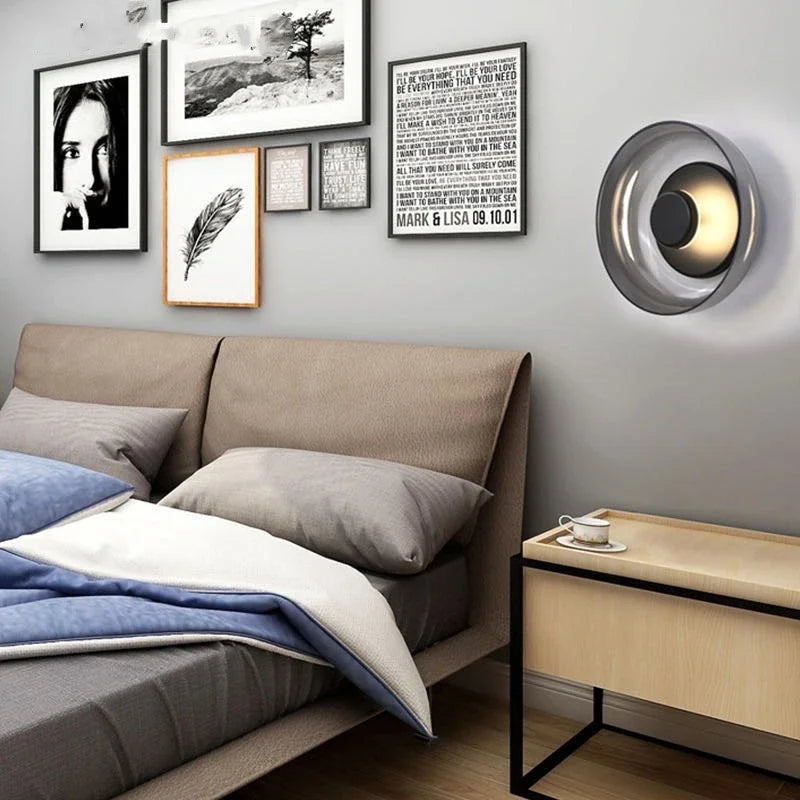 Svala - Modern Glass LED Wall Light