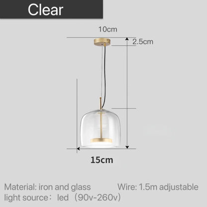 Astrid - Modern Nordic Glass Pendant Light