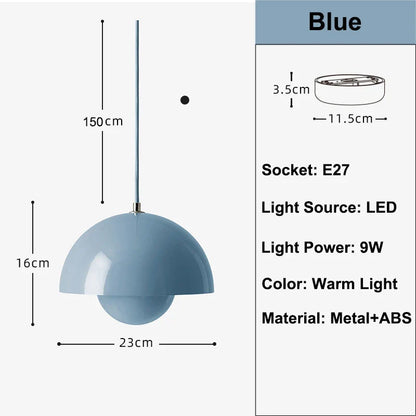 Eydis – Bauhaus Pendant Light Flowerpot