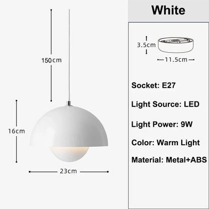 Eydis – Bauhaus Pendant Light Flowerpot