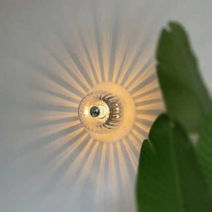Majlis – Glass Sunburst Wall Light Bauhaus Furniture