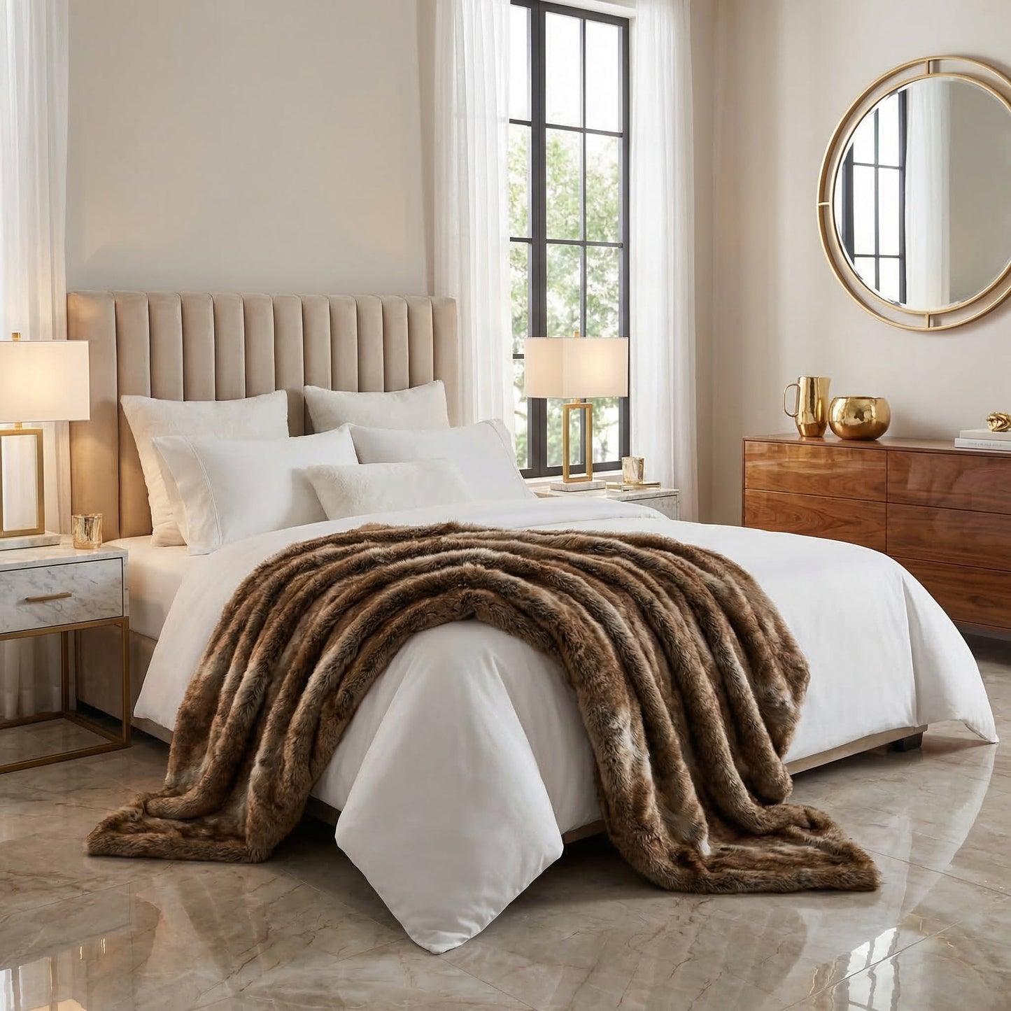 Bjarne - Luxury Faux Fur Blanket