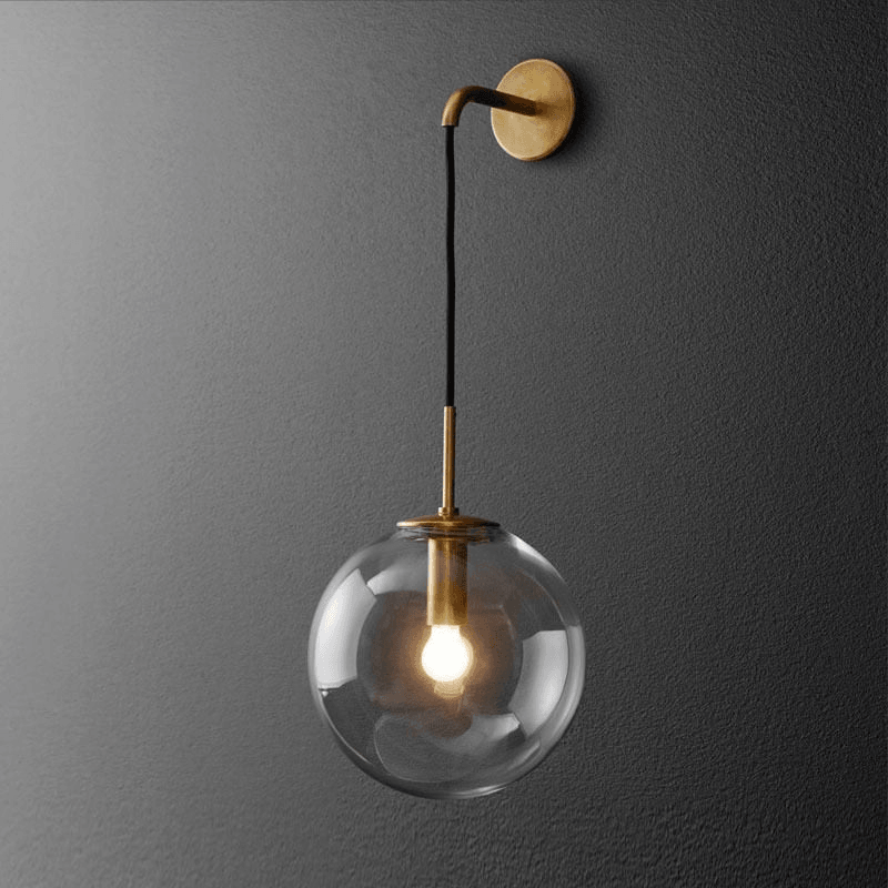 Olivia - Modern Glass Wall Sconces