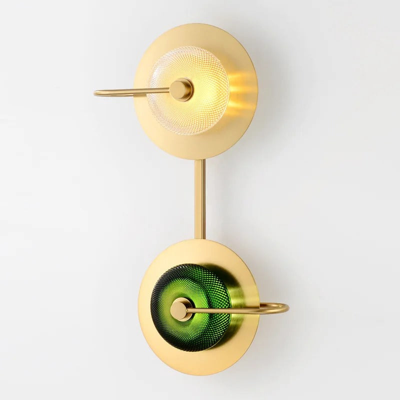 Elvira - Scandinavian Design Lamp Brass Sconces